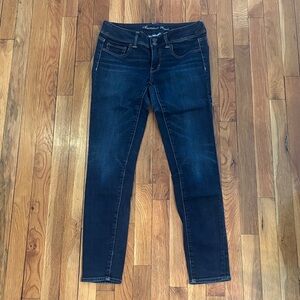 American Eagle Outfitters Women's Dark Wash Skinny Jeans